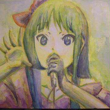 【けいおん！】秋山澪【水彩】