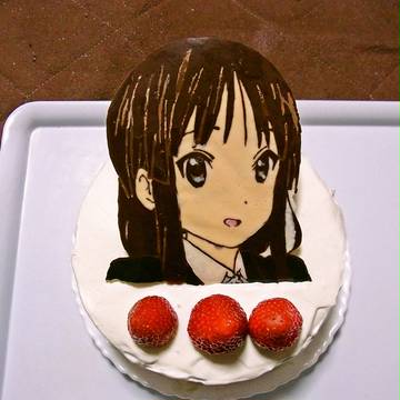 澪 誕生日ケーキ