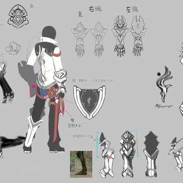 MoE第五回デザコン”全身装備部門”作品-グラジオラス-