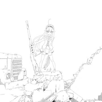 線画