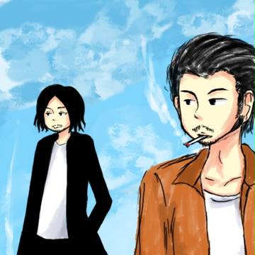 たばこと青い空