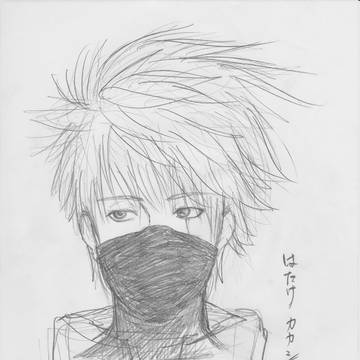 らくがきカカシせんせ(アナログ)