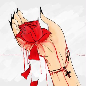 if the blood wants to fall...