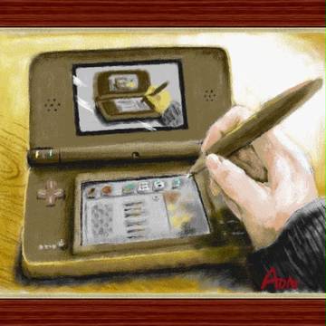 DSiでDSiを描いてみた