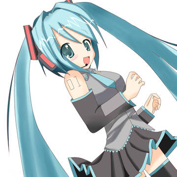 初音ミク落書き