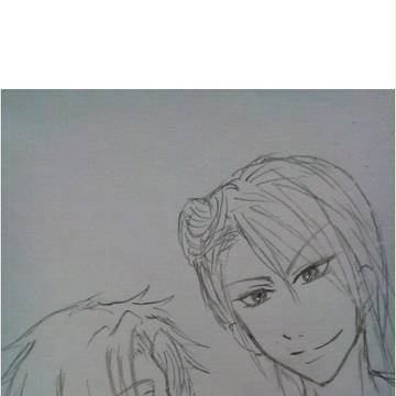 梵天と銀朱(菖蒲)
