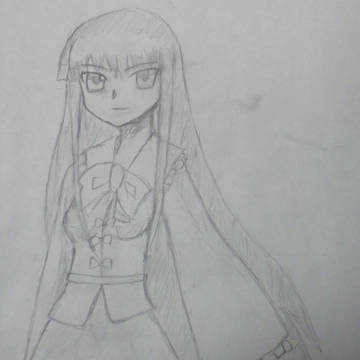 手書きの輝夜