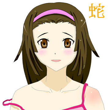 千石撫子のおでこ