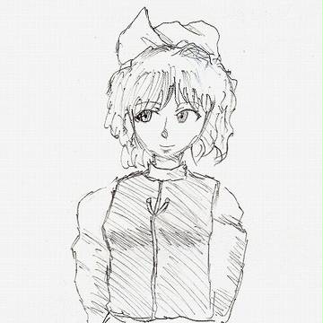 東方 妖々夢勢 計7人 白黒