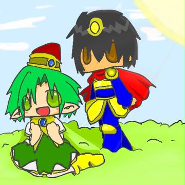 ラグナスとアーちゃん