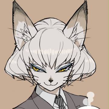 流し目猫