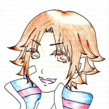 【落描き】庭球　菊丸英二