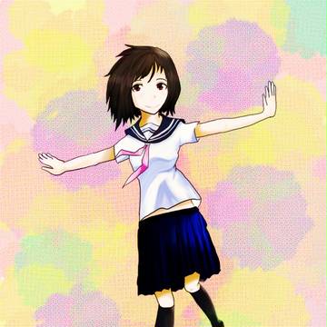 女の子