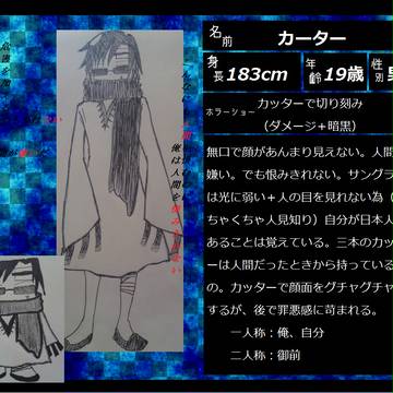 【ぴくグレ】カーター【宿泊客】