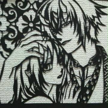 薄桜鬼 切り絵