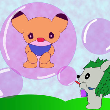 トラとハリネズミ