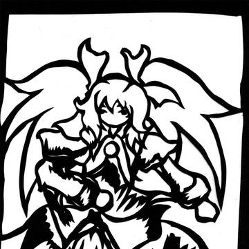 【ぴくのく】切り絵でばっちゃ【ファンアート】