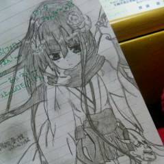 [*なんとなく描いてみた]りりちよ様[あんりん*]