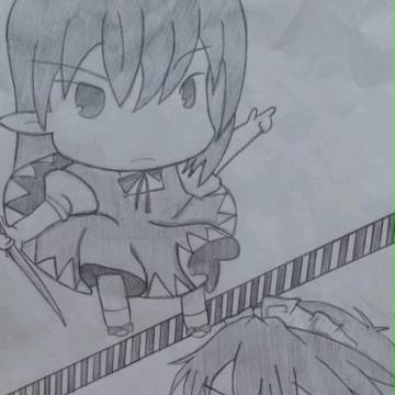 オリキャラ＋咲夜さんっぽい人