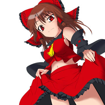 【塗ってみた】スタイリッシュ霊夢さん