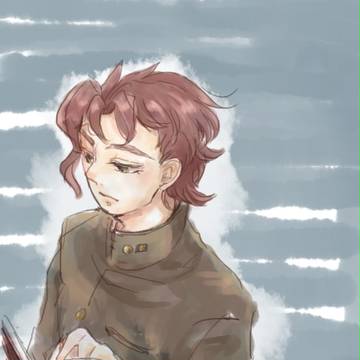 青い君