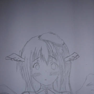 そらのおとしもの　アストレア　模写