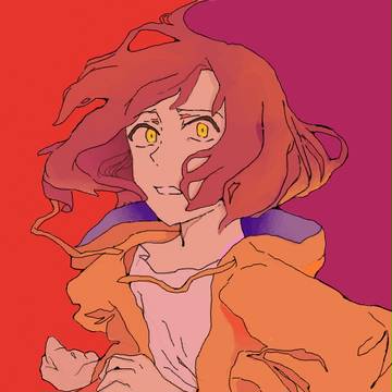 逃げる
