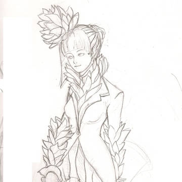 ラベンダ擬人化