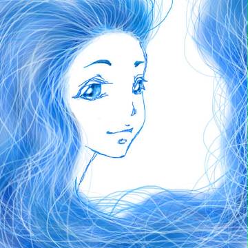 Bluish.
