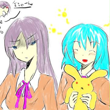 目付きの悪い女の子と幼馴染の日常