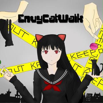 【歌って】エンヴィキャットウォーク【描いてみた】
