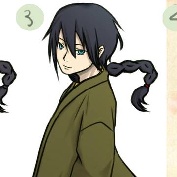 お絵かき過程
