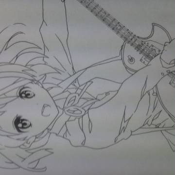 平沢唯ちゃん 模写