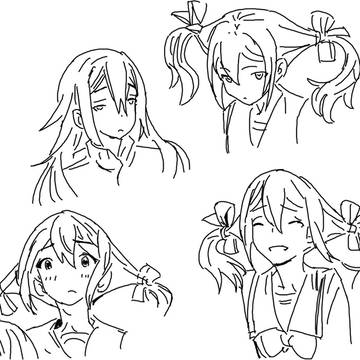 フフ、フラウだよ（落書きトレス）