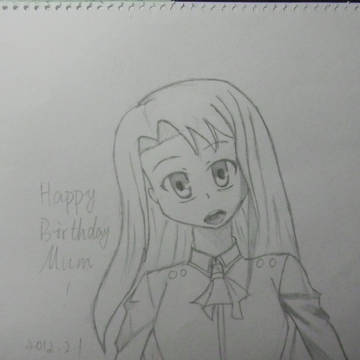happy birthday mum!