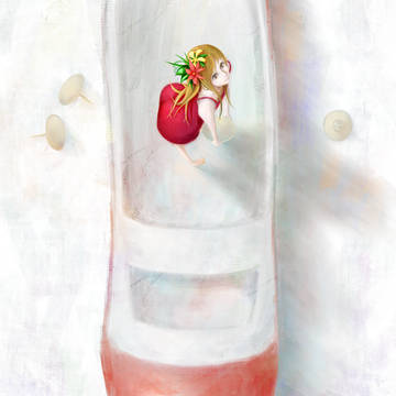 あかいうわばき