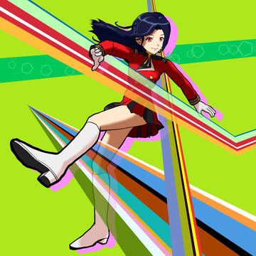 ビーム避け少女