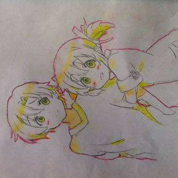 ダブル春原を描いてみた