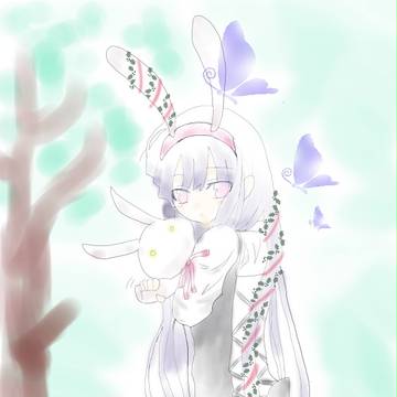 うさぎりりちよを塗ってみた。