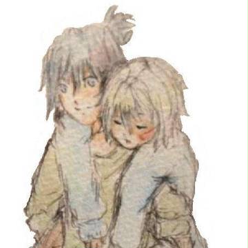ふたり（2012年年賀状用）