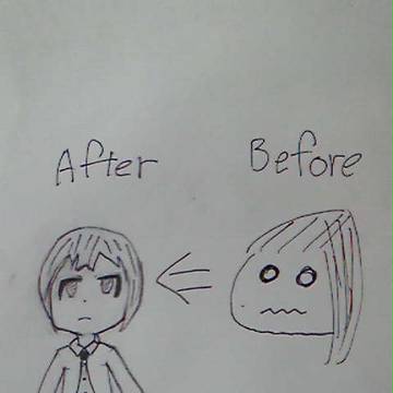初描き。