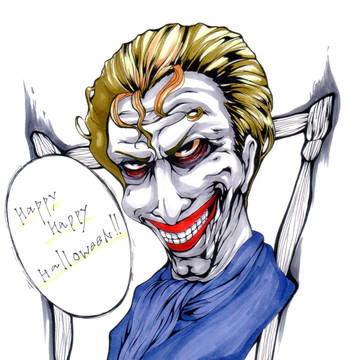 去年のハロウィンの....