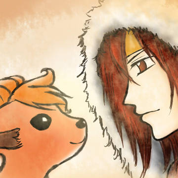 「ポケモン＋ノブナガの野望」三成＋ロコン～