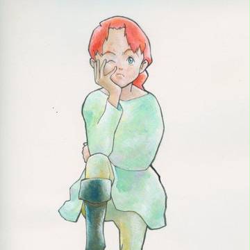赤毛の少女