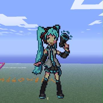 Minecraft pixel art 2