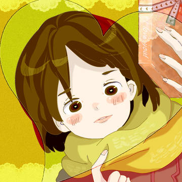 恋する乙女の目はハート