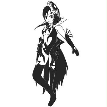 年賀用に描いたやつ