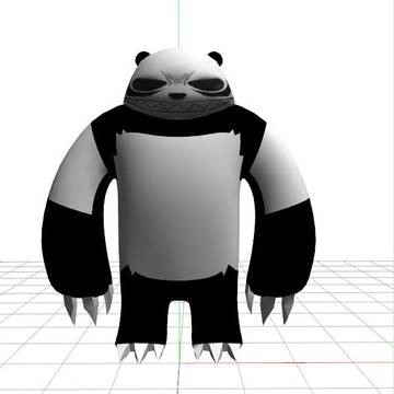 デスパンダMMD作成中