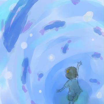 水の中
