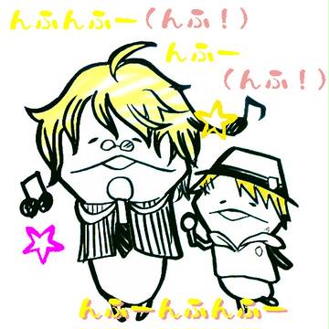 【ラクガキ】んふん☆ンフンフんふっ♪